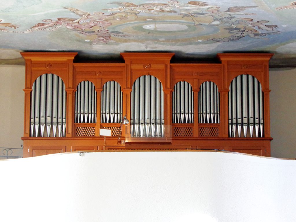 Orgelprospekt Machtlfinger Orgel